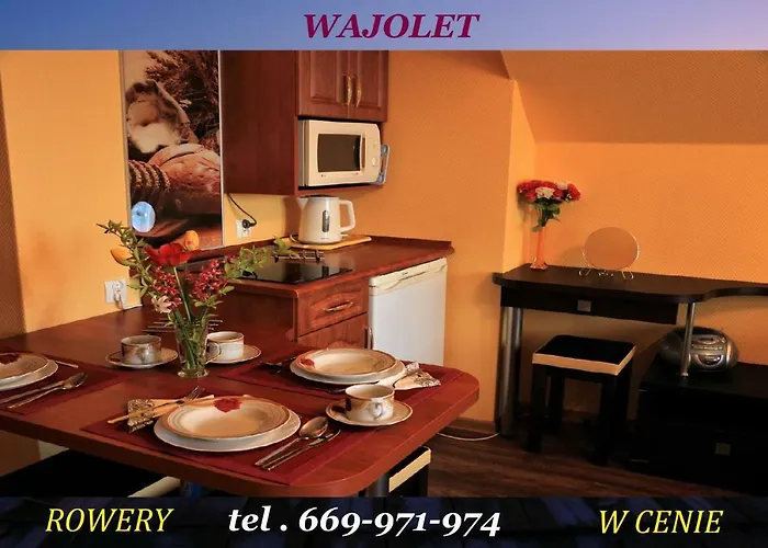 منزل للإقامة Pokoje Wajolet -Nad Baltykiem *